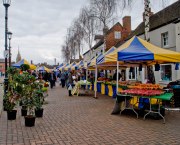 Rother Market set up