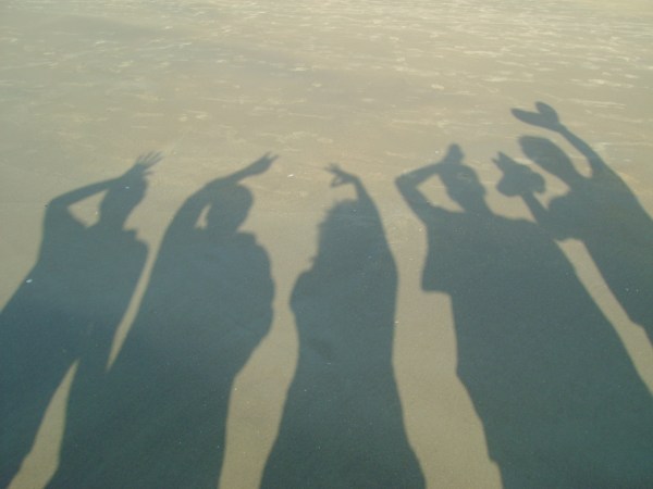 Shadow Shapes on Sand