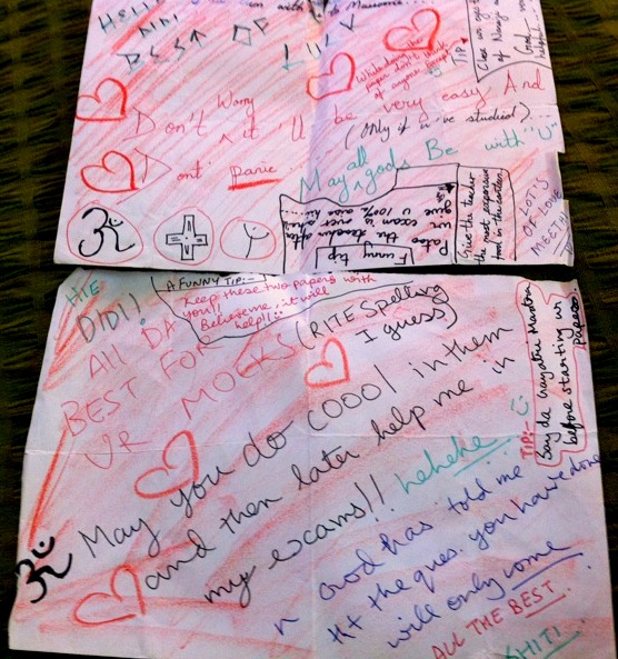 Nostalgic piece of Paper