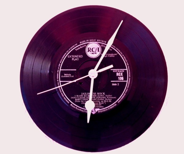 Vinyl Wall Clock!